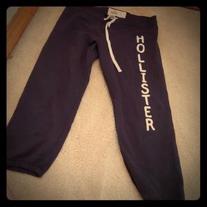 Hollister cropped sweatpants